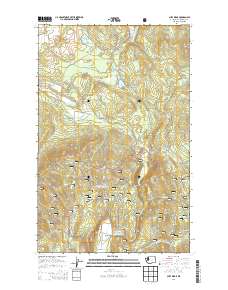 Cliff Ridge 2014 topographic map thumbnail