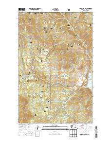 Conconully West 2014 topographic map thumbnail