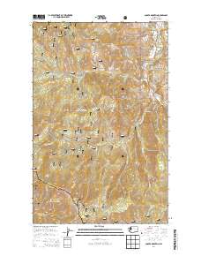 Cooper Mountain 2014 topographic map thumbnail