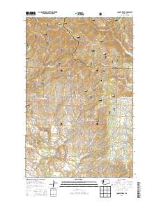 Cooper Ridge 2014 topographic map thumbnail