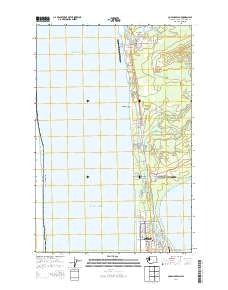 Copalis Beach 2014 topographic map thumbnail