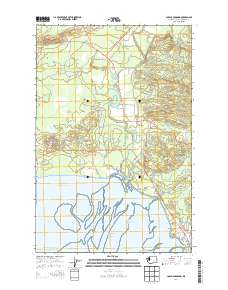 Copalis Crossing 2014 topographic map thumbnail