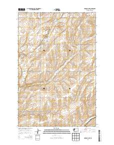 Cormana Lake 2013 topographic map thumbnail