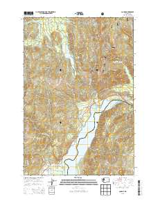 Cougar 2013 topographic map thumbnail