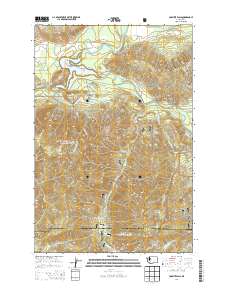 Cowlitz Falls 2014 topographic map thumbnail