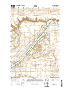 Coyote Rapids 2014 topographic map thumbnail