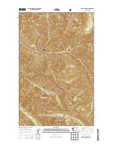 Crater Mountain 2014 topographic map thumbnail