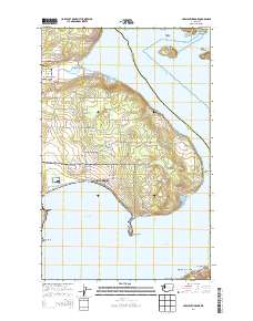 Crescent Harbor 2014 topographic map thumbnail