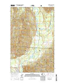 Darrington 2014 topographic map thumbnail