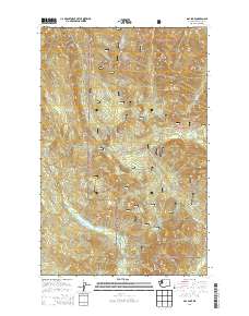 Day Lake 2014 topographic map thumbnail
