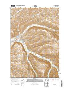 Dayton 2014 topographic map thumbnail