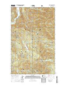 Deep Lake 2014 topographic map thumbnail