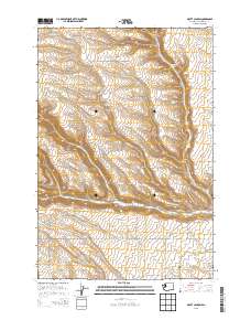 Douty Canyon 2013 topographic map thumbnail