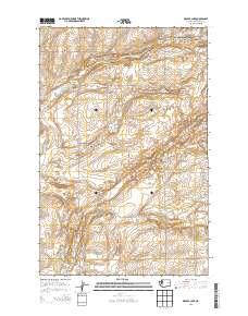 Draper Lake 2013 topographic map thumbnail