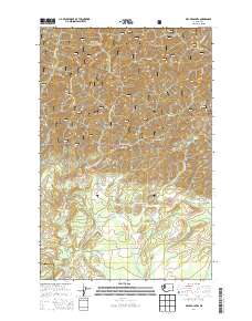 Dry Bed Lakes 2014 topographic map thumbnail