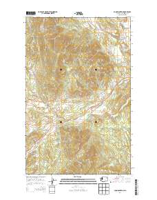 Dunn Mountain 2014 topographic map thumbnail