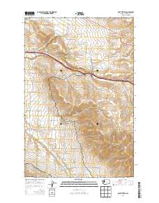 East Kittitas 2014 topographic map thumbnail