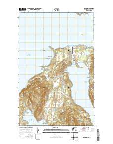 Eastsound 2014 topographic map thumbnail