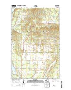 Elk 2014 topographic map thumbnail