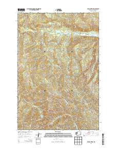 Elk Mountain 2014 topographic map thumbnail