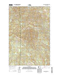 Elochoman Lake 2013 topographic map thumbnail