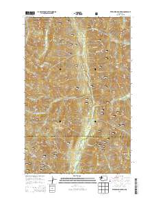 Evergreen Mountain 2014 topographic map thumbnail