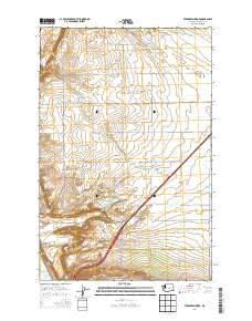 Evergreen Ridge 2014 topographic map thumbnail