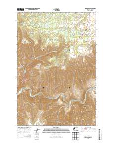 Fields Spring 2013 topographic map thumbnail