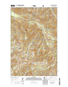 Findley Lake 2014 topographic map thumbnail