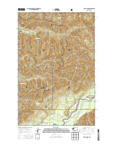 Finley Creek 2014 topographic map thumbnail