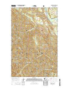 Finney Peak 2014 topographic map thumbnail