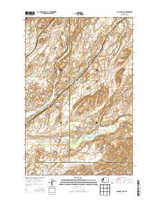 Fishtrap Lake 2014 topographic map thumbnail