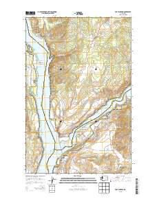 Fort Spokane 2013 topographic map thumbnail