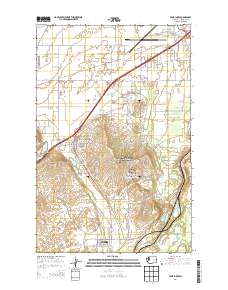 Four Lakes 2014 topographic map thumbnail