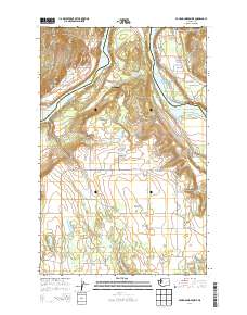 Four Mound Prairie 2014 topographic map thumbnail
