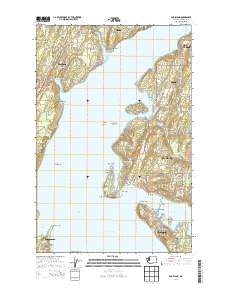 Fox Island 2014 topographic map thumbnail