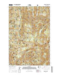 French Butte 2014 topographic map thumbnail