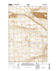 Gable Butte 2013 topographic map thumbnail