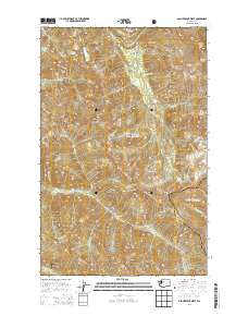 Glacier Peak West 2014 topographic map thumbnail