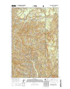 Gleason Mountain 2014 topographic map thumbnail
