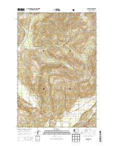 Glenoma 2013 topographic map thumbnail