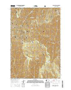Godman Spring 2014 topographic map thumbnail