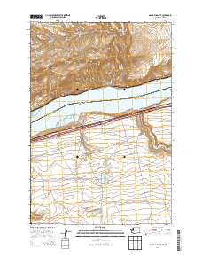 Golgotha Butte 2013 topographic map thumbnail