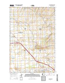 Grandview 2014 topographic map thumbnail