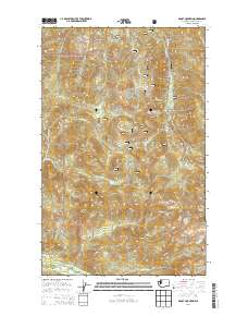 Groat Mountain 2014 topographic map thumbnail