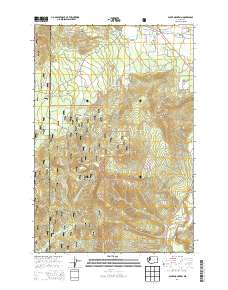 Guler Mountain 2014 topographic map thumbnail