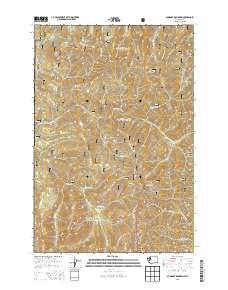 Gumboot Mountain 2013 topographic map thumbnail