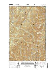 Gypsy Peak 2014 topographic map thumbnail