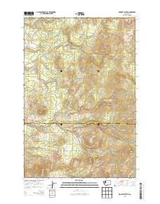 Hagerty Butte 2013 topographic map thumbnail