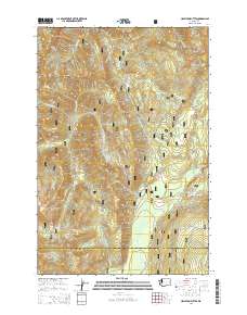 Hamilton Buttes 2014 topographic map thumbnail